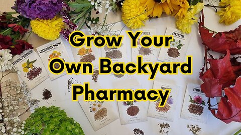 🌻 How to Turn Your Garden into a Pharmacy #gardening #herbs #seeds
