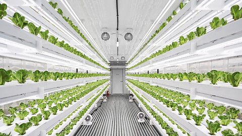 Smart vertical farming system allows users to maintain crops from anywhere