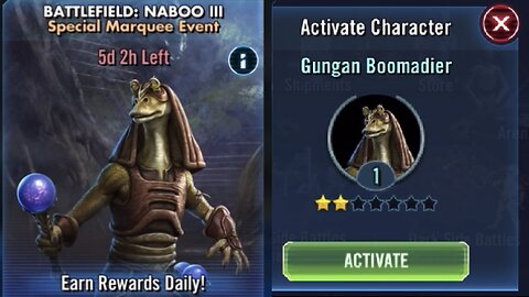 Special Marquee Event Battlefield: Naboo III | Unlocking Gungan Boomadier | BASIC Play-through