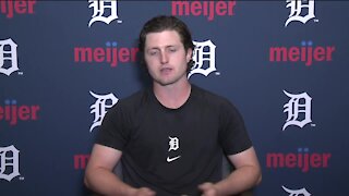 Casey Mize struggling, but Hinch says Tigers prospect took step forward
