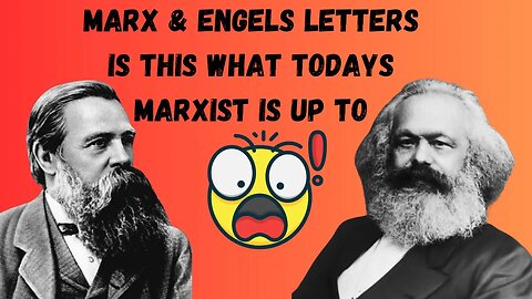 Lt. Col. Matthew Lohmeier Truth About Today's Marxist Karl Marx's Letters Explain Their Intensions *HIGHLY RECOMMENDED*