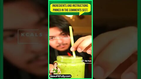 Healthy Green Smoothie For Better Health and Weight Loss #tiktok #weightloss #drink #ytshort #shorts