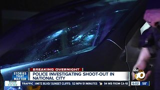 Shooting in National City under investigation