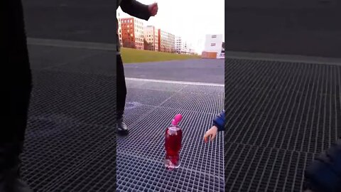 Balloon Experiment With Bottle #shorts Funny