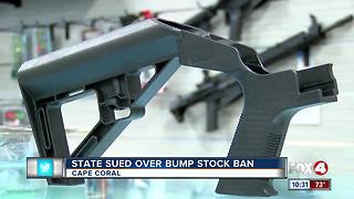 Lawsuit against Florida over bump stock ban