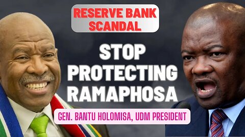 Gen. Bantu Holomisa EXPOSES SARB & Ramaphosa Over PJHALA PHALA