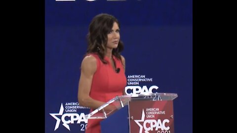 SD Governor Kristi Noem Shows CPAC What Good Governance Is