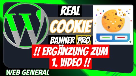 Real Cookie Banner Pro Plugin [Ergänzung zum 1. Video]