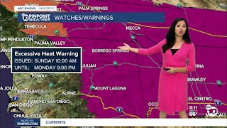 ABC 10News Pinpoint Weather for Sat. June 26, 2021