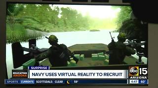 Navy uses virtual reality to recruit