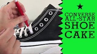 How to make a hyperrealistic shoe cake