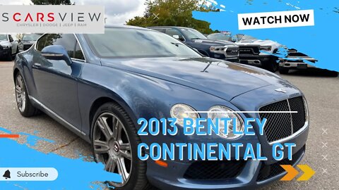 2013 Bentley Continental