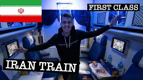 WORLDS CHEAPEST FIRST CLASS TRAIN 🇮🇷 12 HOUR OVERNIGHT TRAIN MASHHAD to TEHRAN, IRAN 🇮🇷