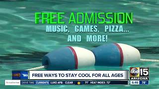 Goodyear community pool offering FREE summer events!