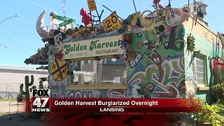 Golden Harvest restaurant burglarized overnight