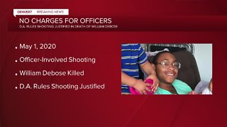 Denver DA not charging officers in shooting death