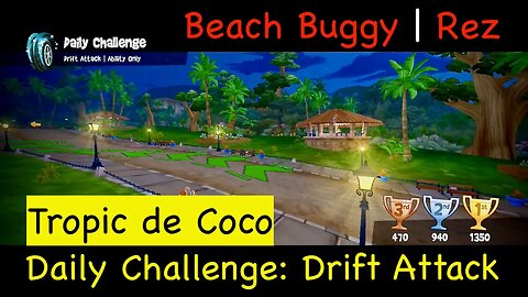 Daily Challenge: Drift Attack (Tropic de Coco)