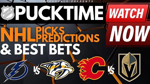 NHL Predictions, Picks & Odds | Flyers vs Predators | Lightning vs Canucks | PuckTime Dec 12
