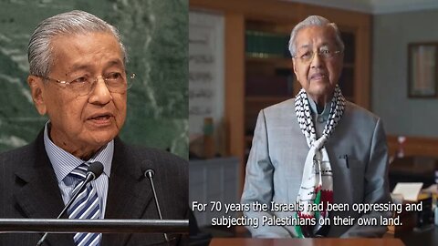 Palestinians have been facing Israeli brutality 70 years. Dr. Mahathir Mohamad