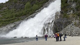 Juneau Alaska Waterfall