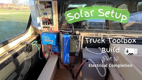 DIYTruck Toolbox Storage! (Part 16) - Electrical Completion!