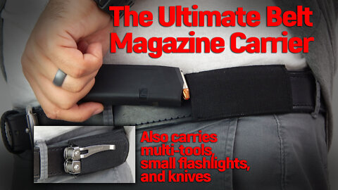 The Ultimate Horizontal Magazine Carrier for concealed carry