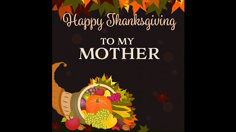 Thanksgiving To My Mother [GMG Originals]
