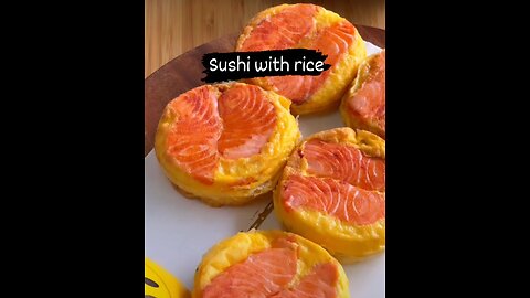 Sushi with stuffed rice recipe.... so yummy and unique recipe you must try this...