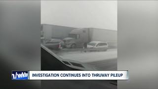 Investigation continues into deadly Thruway pileup