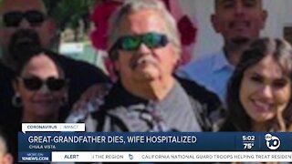 Family mourns COVID-19 death of Chula Vista great-grandfather as wife remains on ventilator