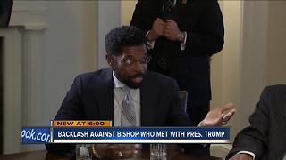 Milwaukee Bishop Darrell Hines criticized after meeting with President Trump