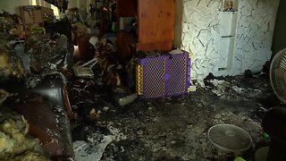 House fire displaces 7-member family in Boynton Beach