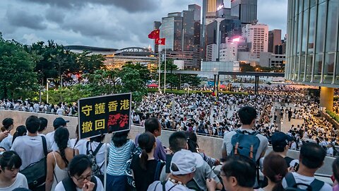 Massive Protest In Hong Kong Over Extradition Legislation