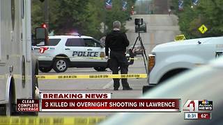 3 killed in overnight shooting in Lawrence