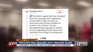 Union strikes deal with Treasure Island