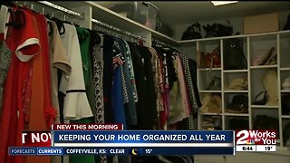 Keeping your home organized all year