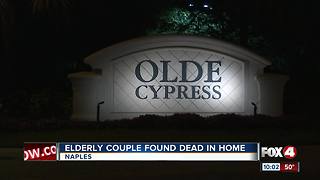 Elderly Couple Found Dead in Home