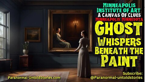 Haunted Minneapolis Institute of Art - Unveiling the Lost History: Ghost Whispers Beneath The Paint