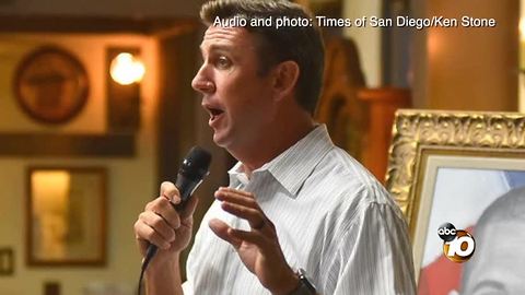 Audio: Rep. Duncan Hunter praises Trump, goes off on DOJ 'corruption' and 'Islamist' opponent