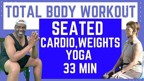 Chair cardio with online weights