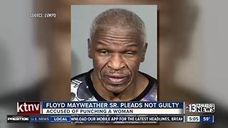 Floyd Mayweather Sr. pleads not guilty to punching woman