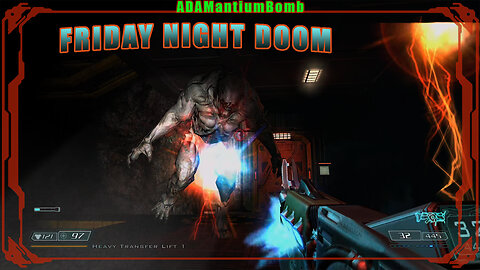 Doom 3 - Friday Night DOOM #000 023 | Veteran Mode (Doom 3) Caverns Area 1 - Excavation Transfer