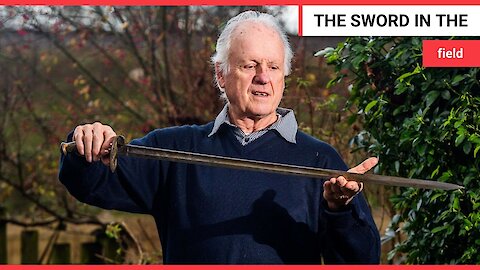 A stunned pensioner found a Napoleonic sword in the same spot he buried it as a boy - 70 years ago