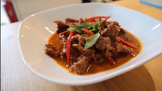 Delicious recipes: Thai beef panang curry