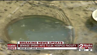 Sewage spills into Tulsa hospice facility