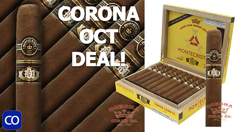Corona Cigar October Deal! Montecristo FSG