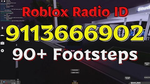 Footsteps Roblox Radio Codes/IDs
