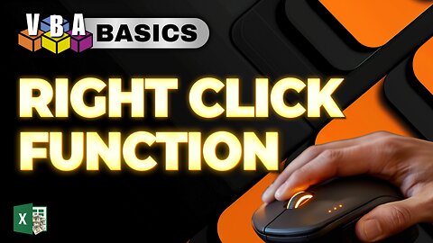 How To Customize The Right Click Menu In Excel + FREE Template