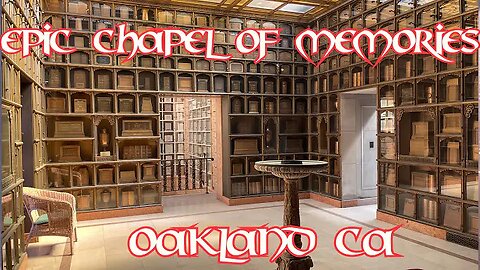 "UNBELIEVABLE Chapel of Memories Columbarium Tour!" (14Sep2022) Crypt Door [4k]