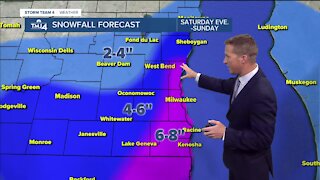 Weekend winter storm expected to bring several inches of snow to SE Wisconsin